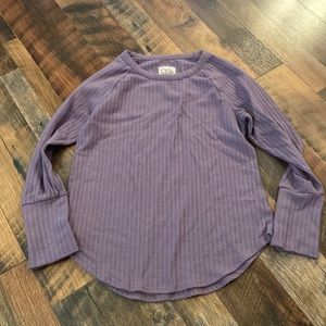 Chaser waffle knit thermal size small